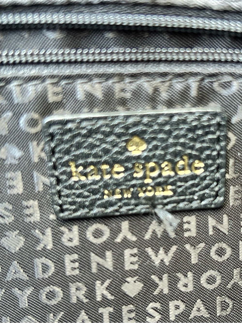 Kate Spade Mulberry Street Leighann in Black Leather / Gold Hardware - Picture 10 of 11